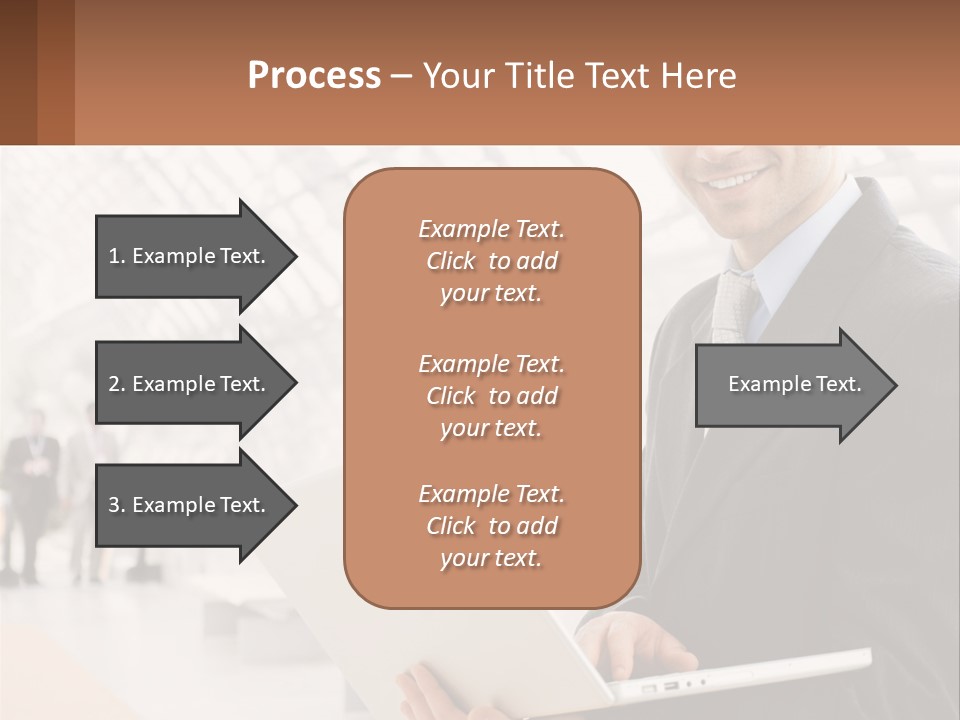 Communication Using Male PowerPoint Template