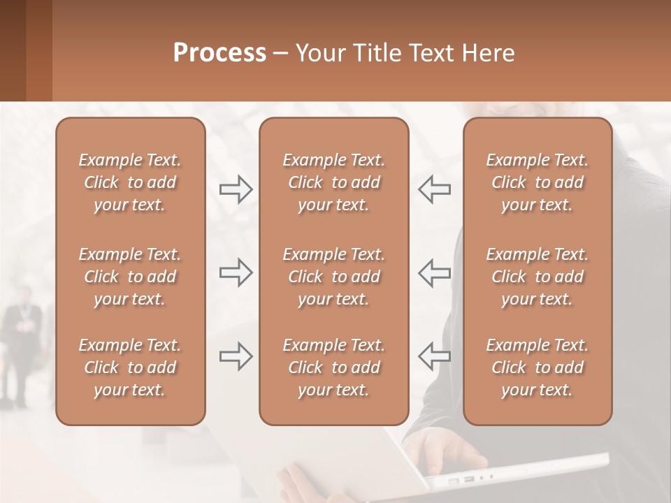 Communication Using Male PowerPoint Template