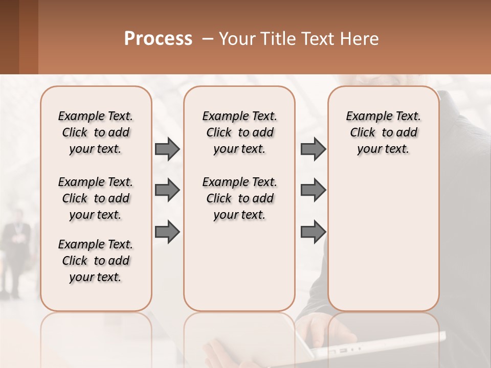 Communication Using Male PowerPoint Template