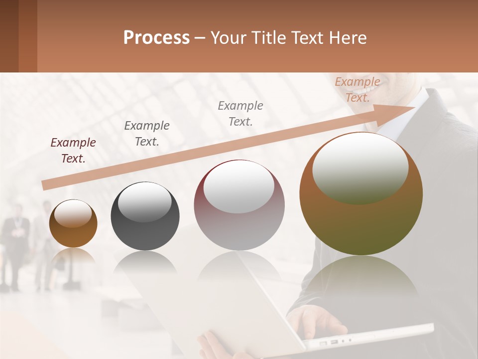 Communication Using Male PowerPoint Template