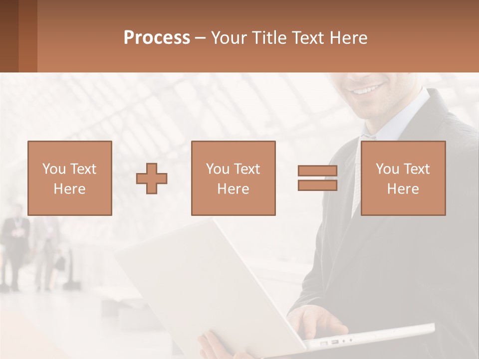 Communication Using Male PowerPoint Template