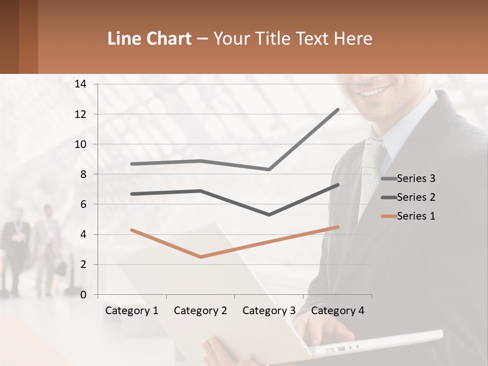 Communication Using Male PowerPoint Template
