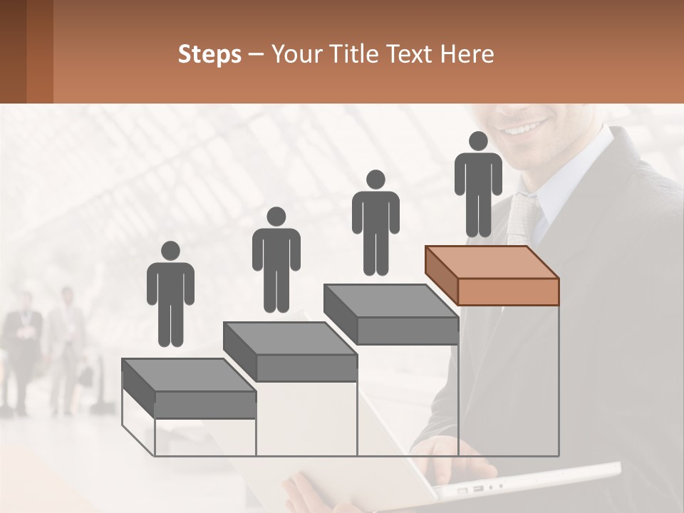 Communication Using Male PowerPoint Template