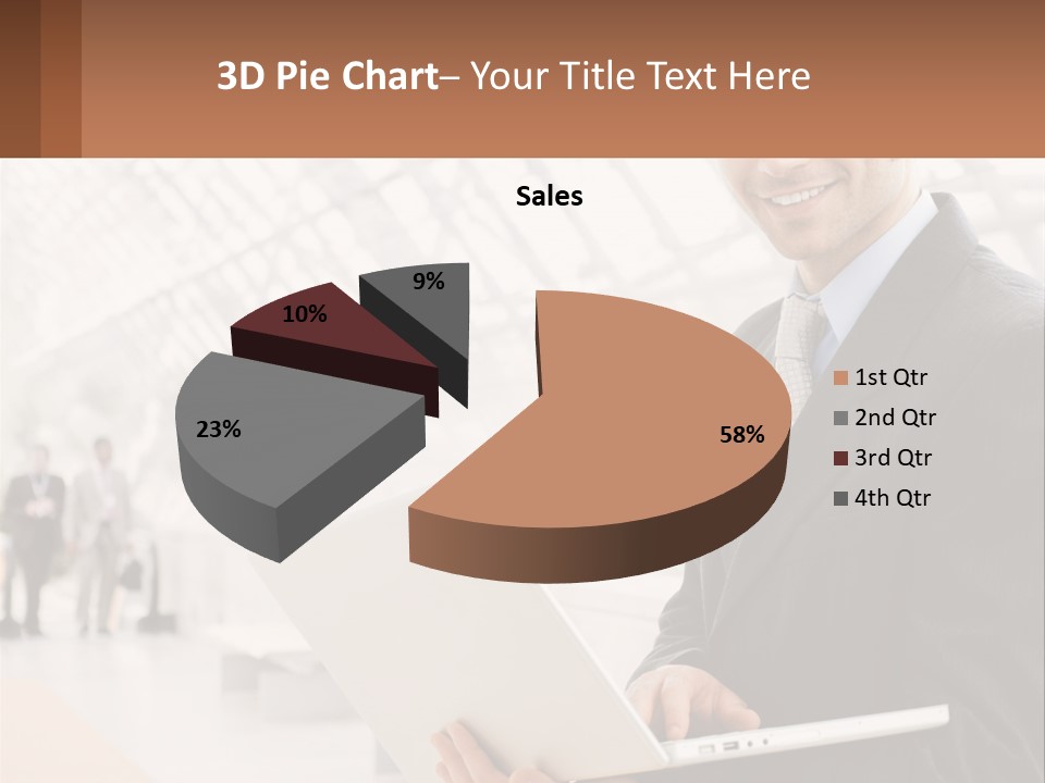 Communication Using Male PowerPoint Template