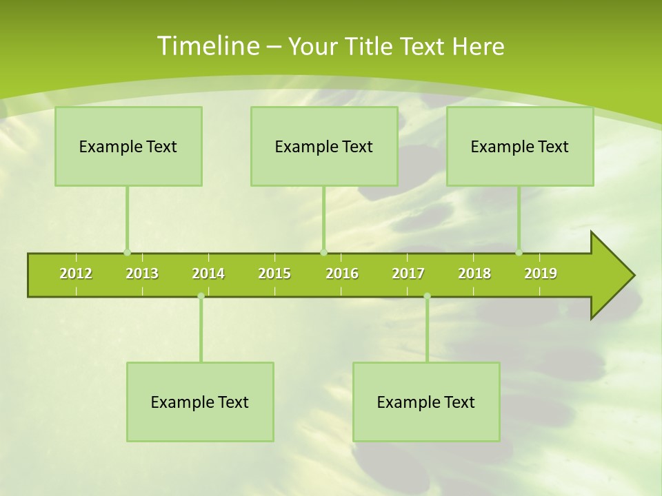 Extreme Groceries Kiwi PowerPoint Template