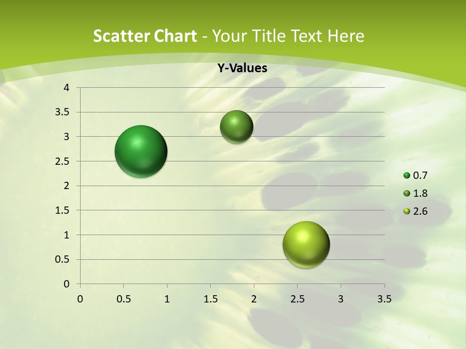 Extreme Groceries Kiwi PowerPoint Template