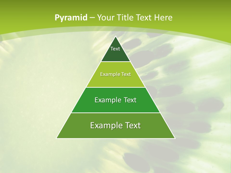 Extreme Groceries Kiwi PowerPoint Template