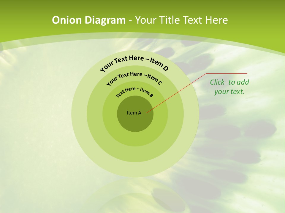 Extreme Groceries Kiwi PowerPoint Template