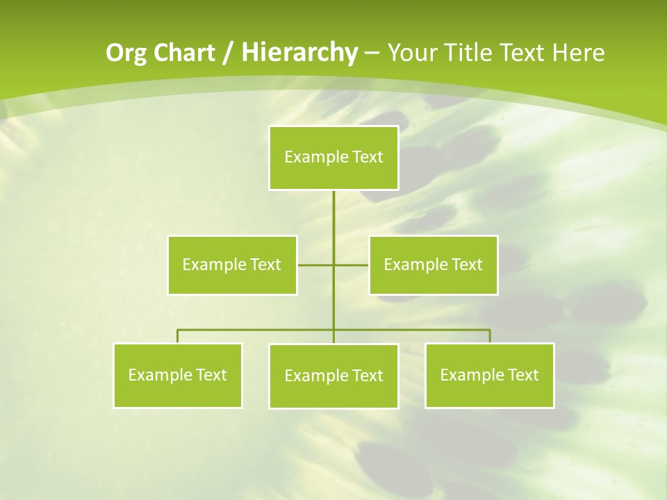 Extreme Groceries Kiwi PowerPoint Template