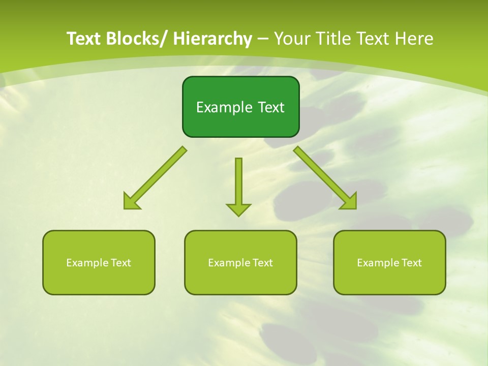 Extreme Groceries Kiwi PowerPoint Template