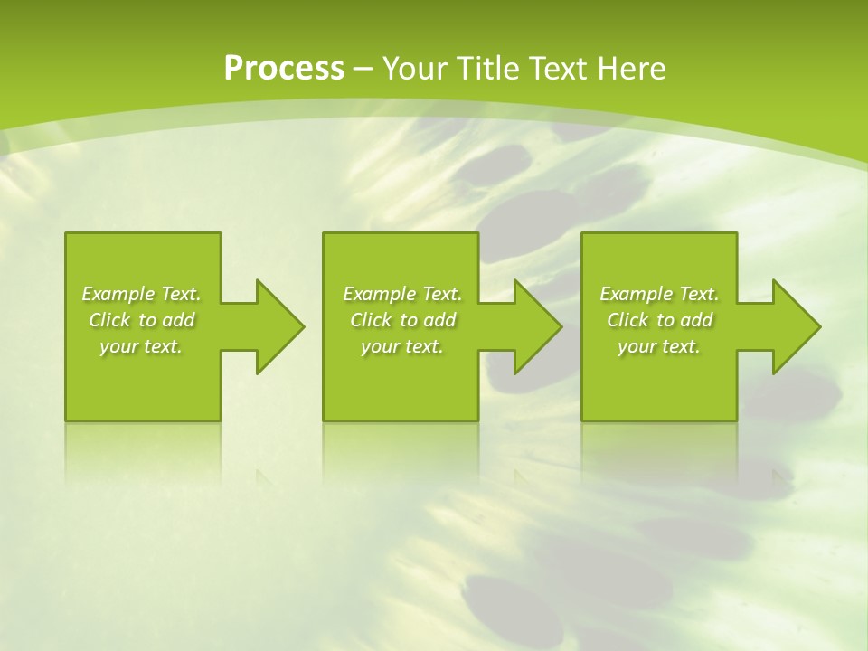 Extreme Groceries Kiwi PowerPoint Template