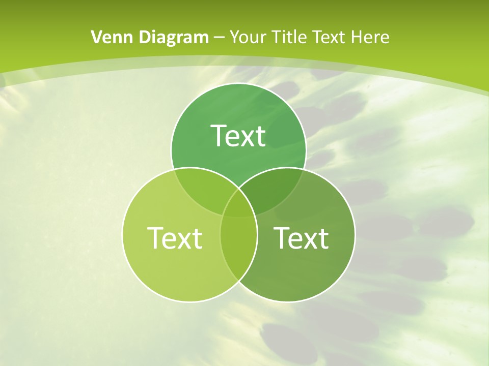 Extreme Groceries Kiwi PowerPoint Template