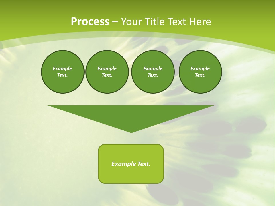 Extreme Groceries Kiwi PowerPoint Template