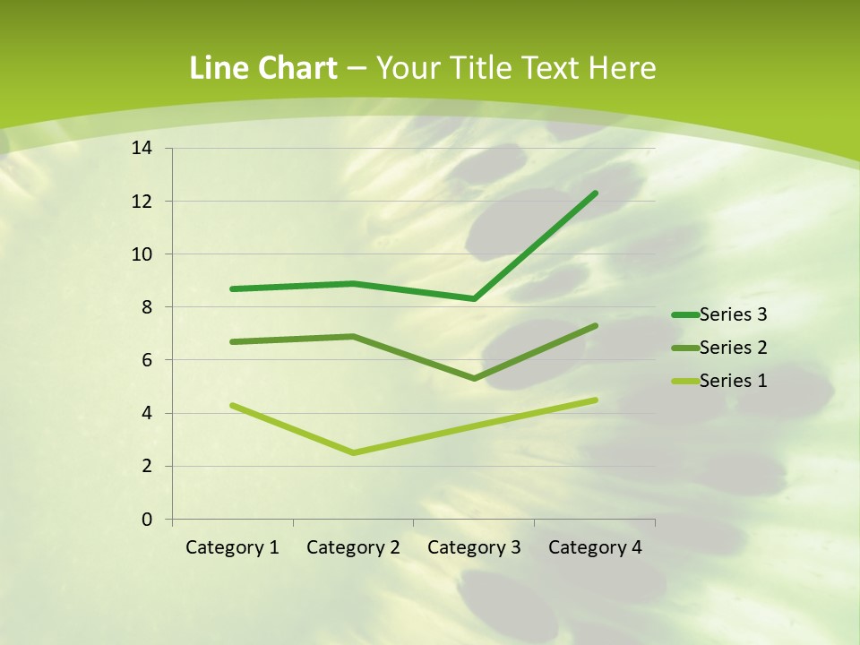 Extreme Groceries Kiwi PowerPoint Template