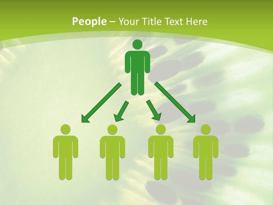 Extreme Groceries Kiwi PowerPoint Template