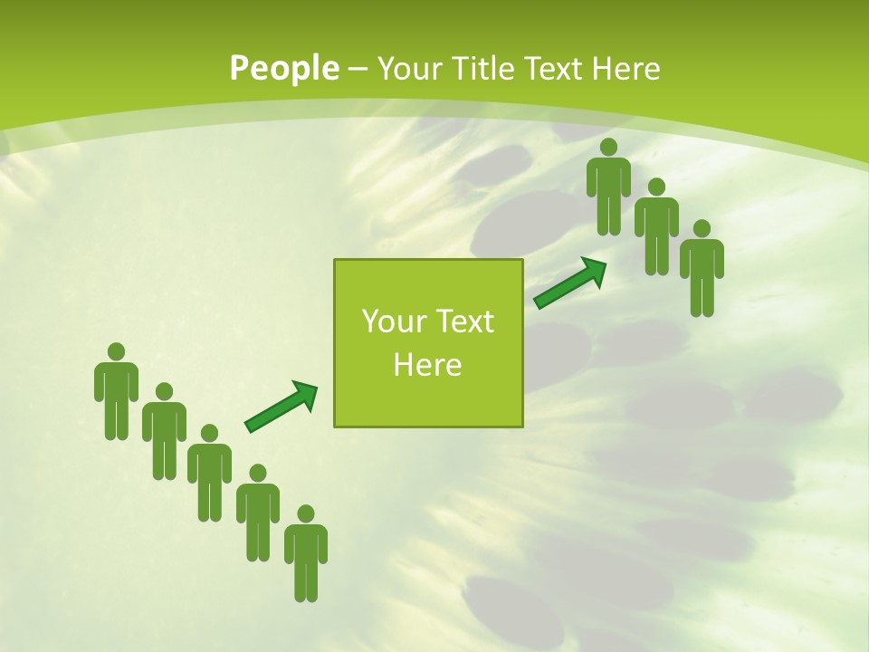 Extreme Groceries Kiwi PowerPoint Template