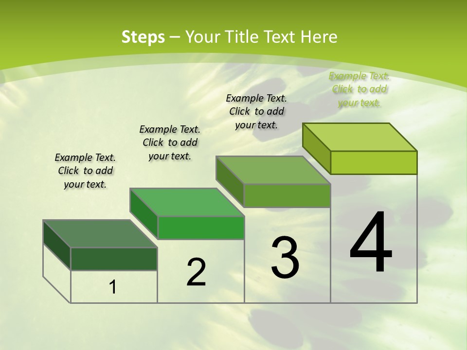 Extreme Groceries Kiwi PowerPoint Template