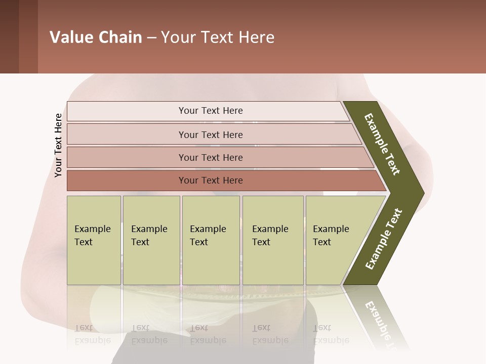 Man Waiter Beautiful PowerPoint Template