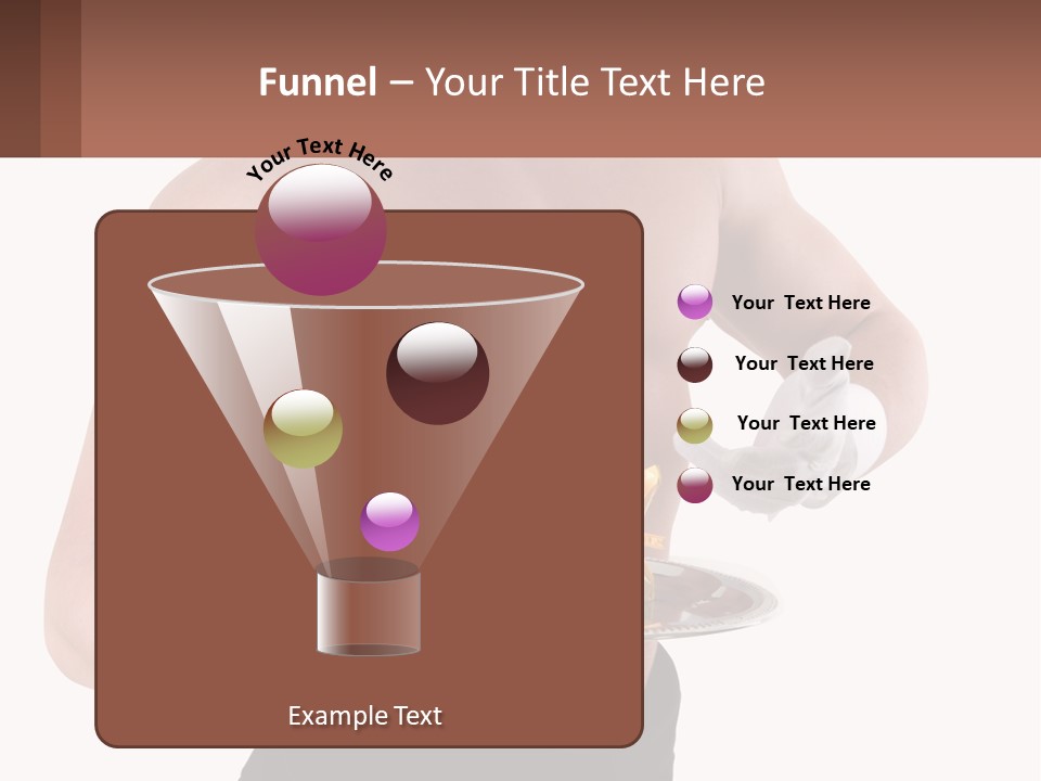 Man Waiter Beautiful PowerPoint Template