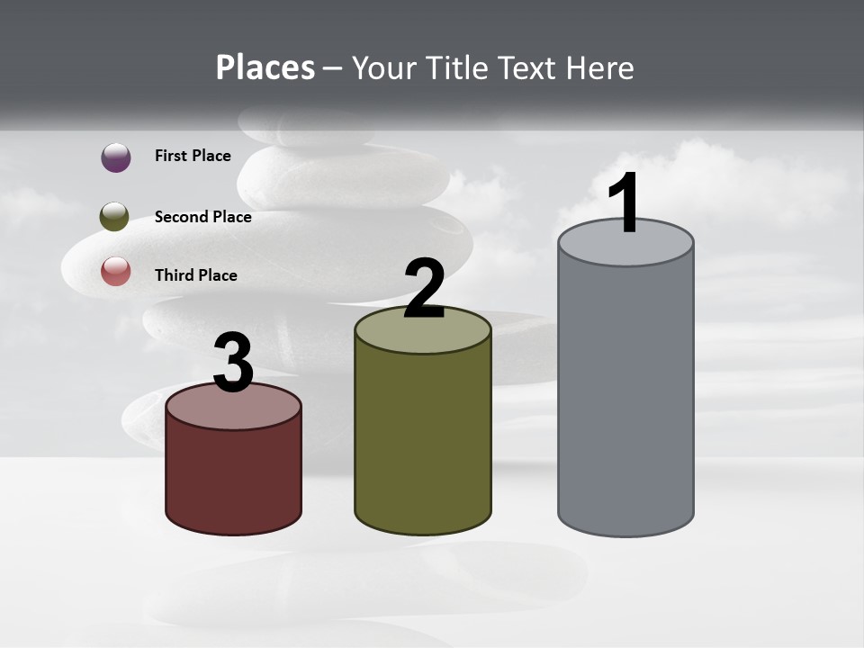 Abstract Purity Sky PowerPoint Template