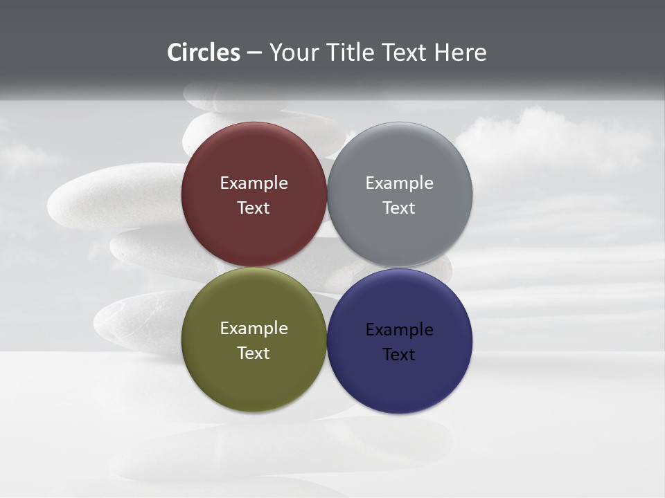 Abstract Purity Sky PowerPoint Template