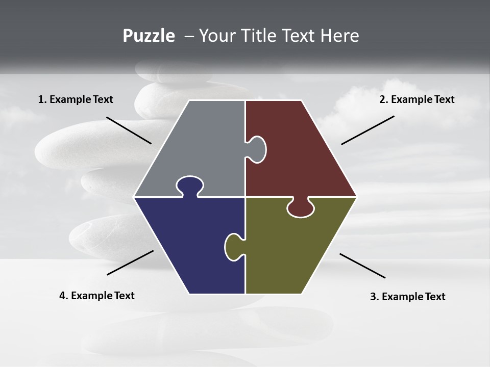 Abstract Purity Sky PowerPoint Template