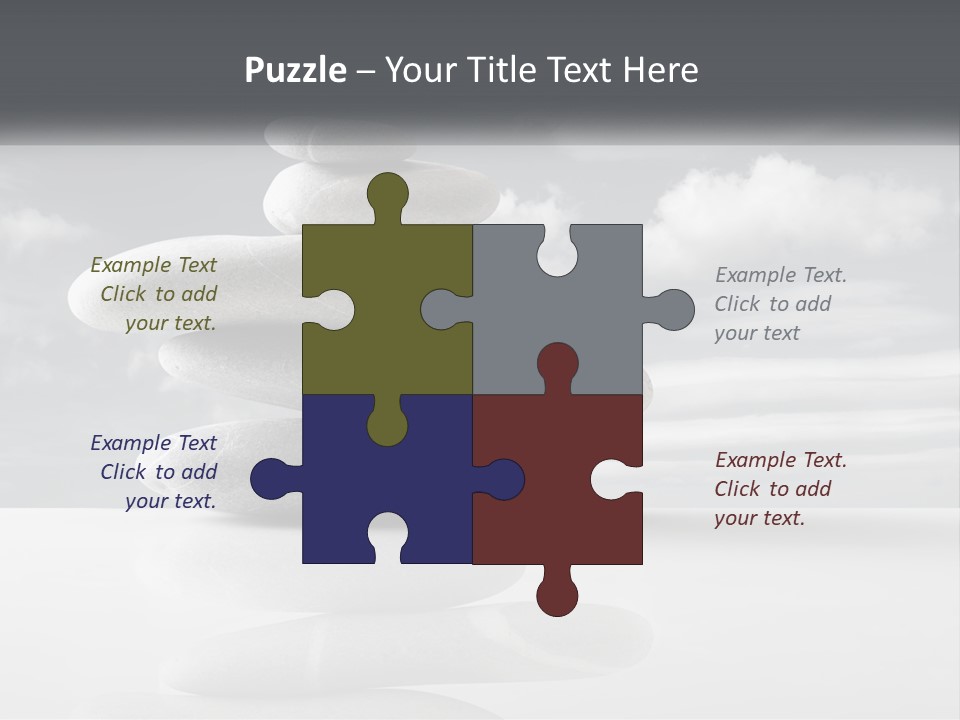 Abstract Purity Sky PowerPoint Template