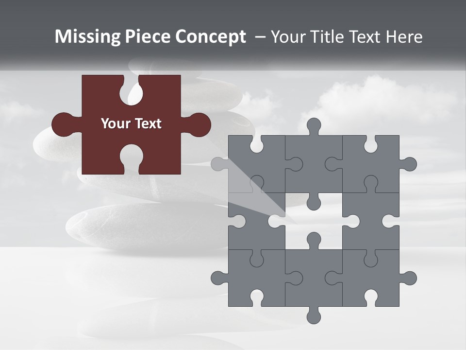 Abstract Purity Sky PowerPoint Template