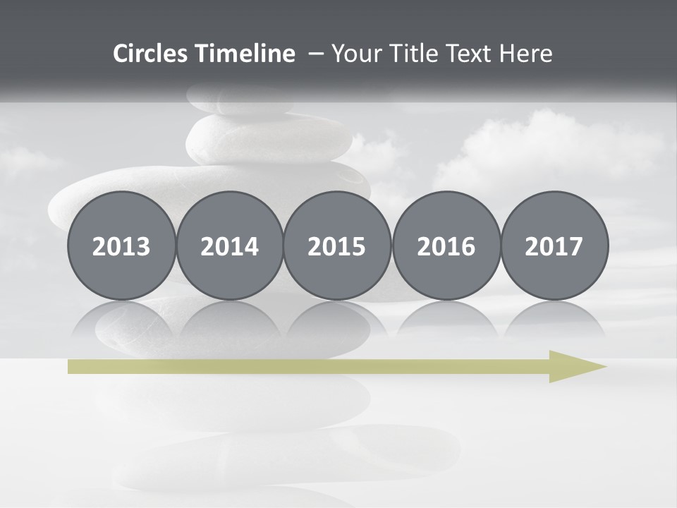 Abstract Purity Sky PowerPoint Template