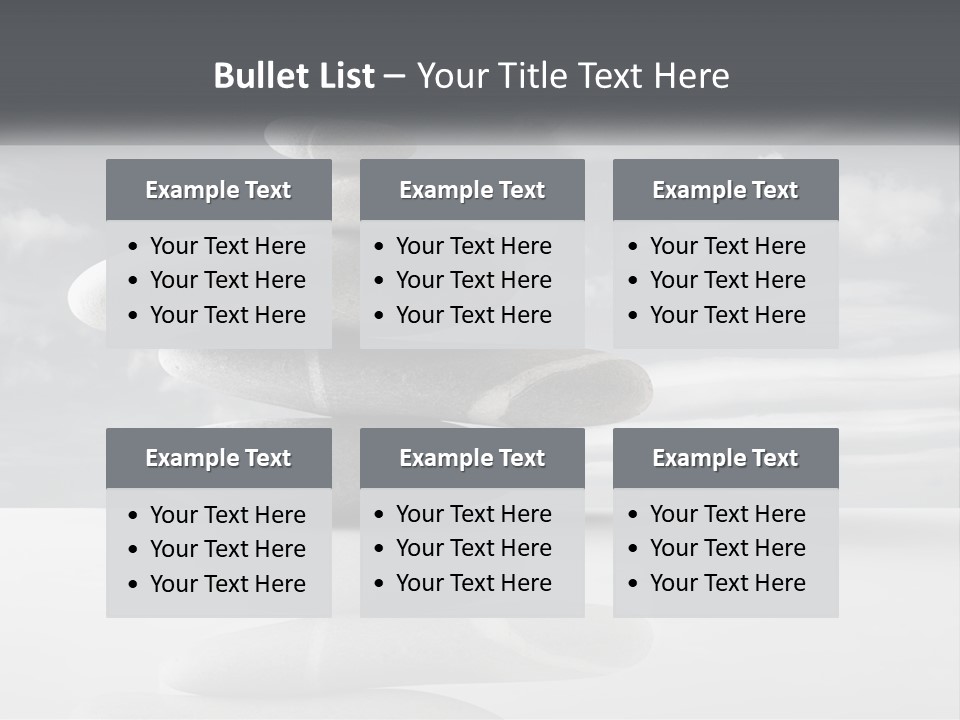 Abstract Purity Sky PowerPoint Template