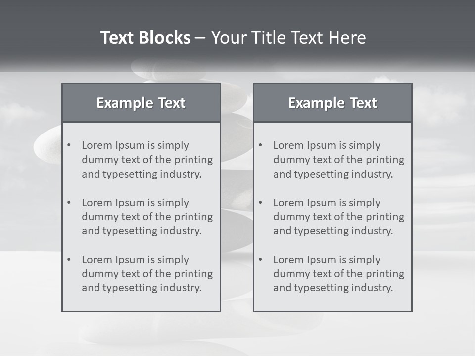 Abstract Purity Sky PowerPoint Template