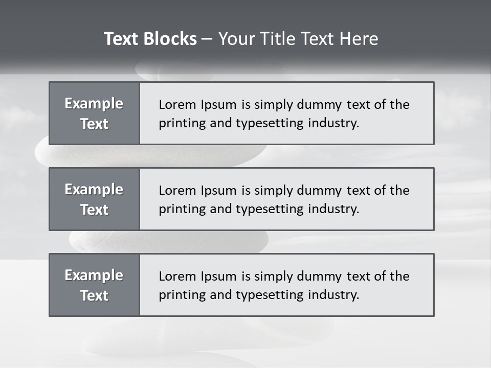Abstract Purity Sky PowerPoint Template