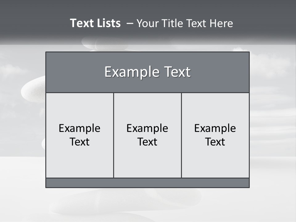 Abstract Purity Sky PowerPoint Template
