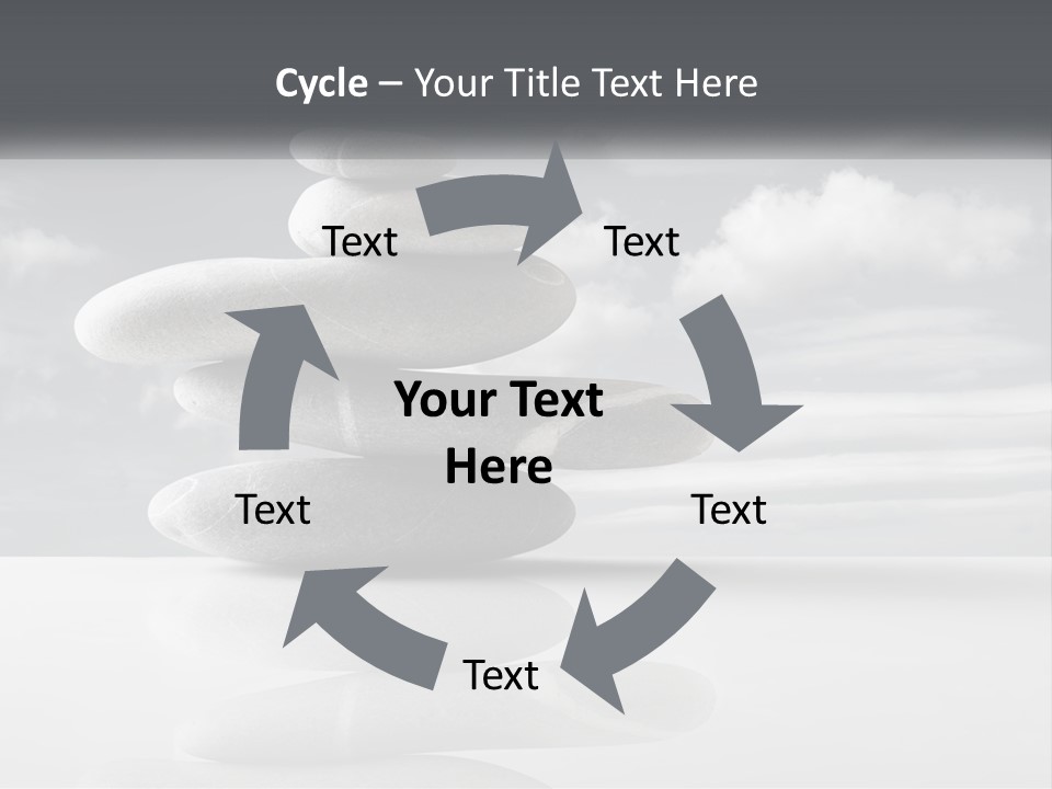 Abstract Purity Sky PowerPoint Template