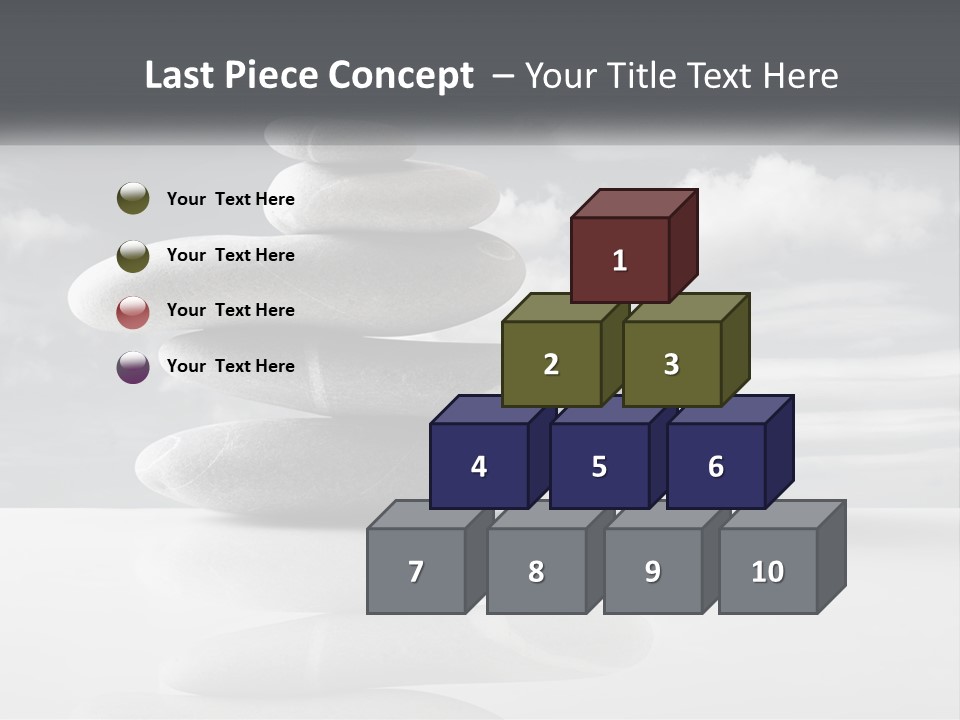 Abstract Purity Sky PowerPoint Template