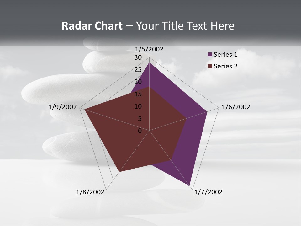 Abstract Purity Sky PowerPoint Template