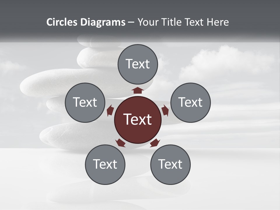 Abstract Purity Sky PowerPoint Template