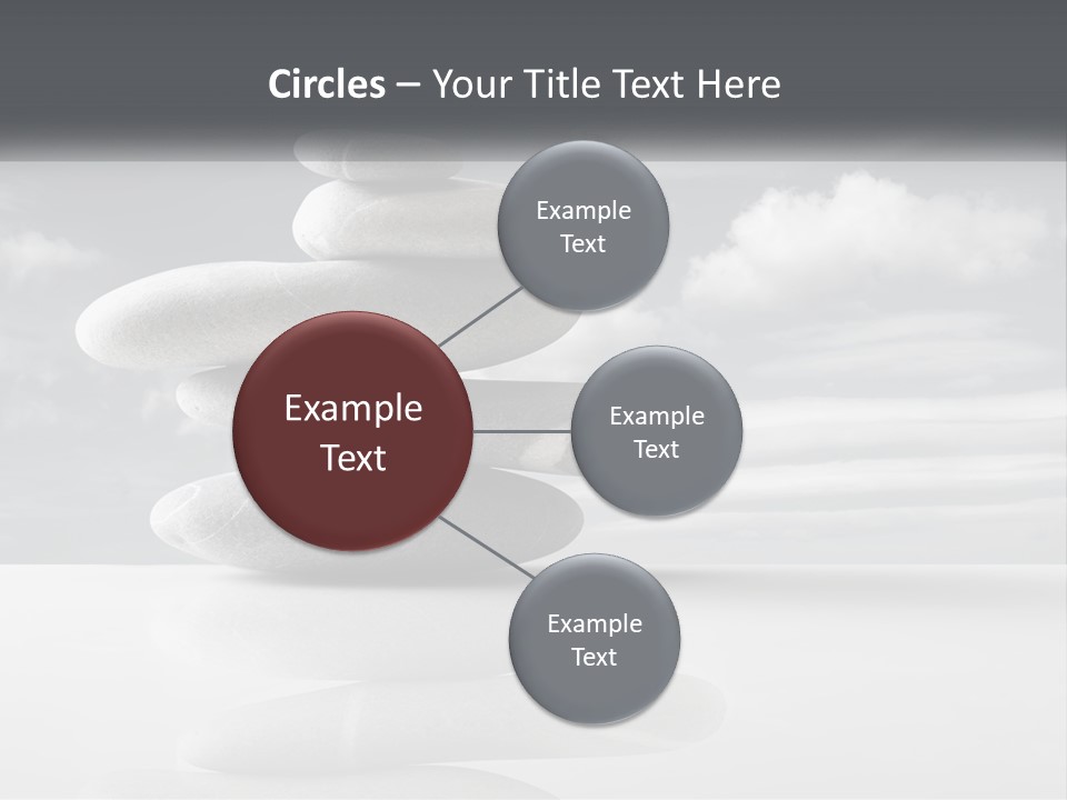 Abstract Purity Sky PowerPoint Template