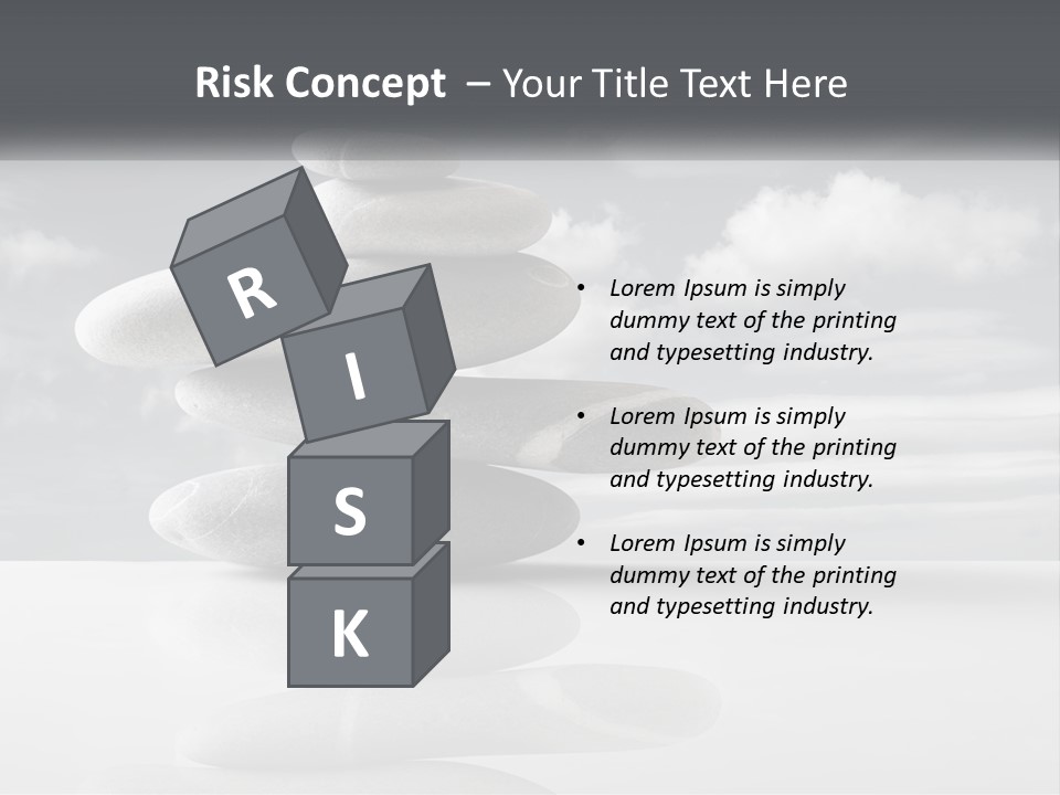 Abstract Purity Sky PowerPoint Template