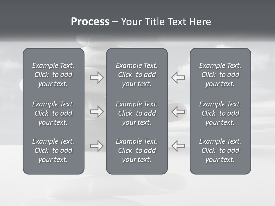 Abstract Purity Sky PowerPoint Template