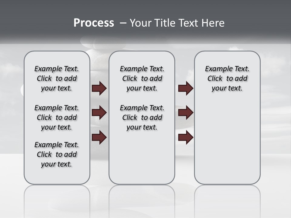 Abstract Purity Sky PowerPoint Template