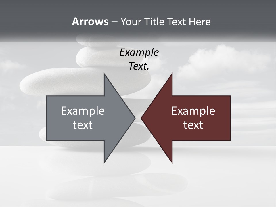 Abstract Purity Sky PowerPoint Template