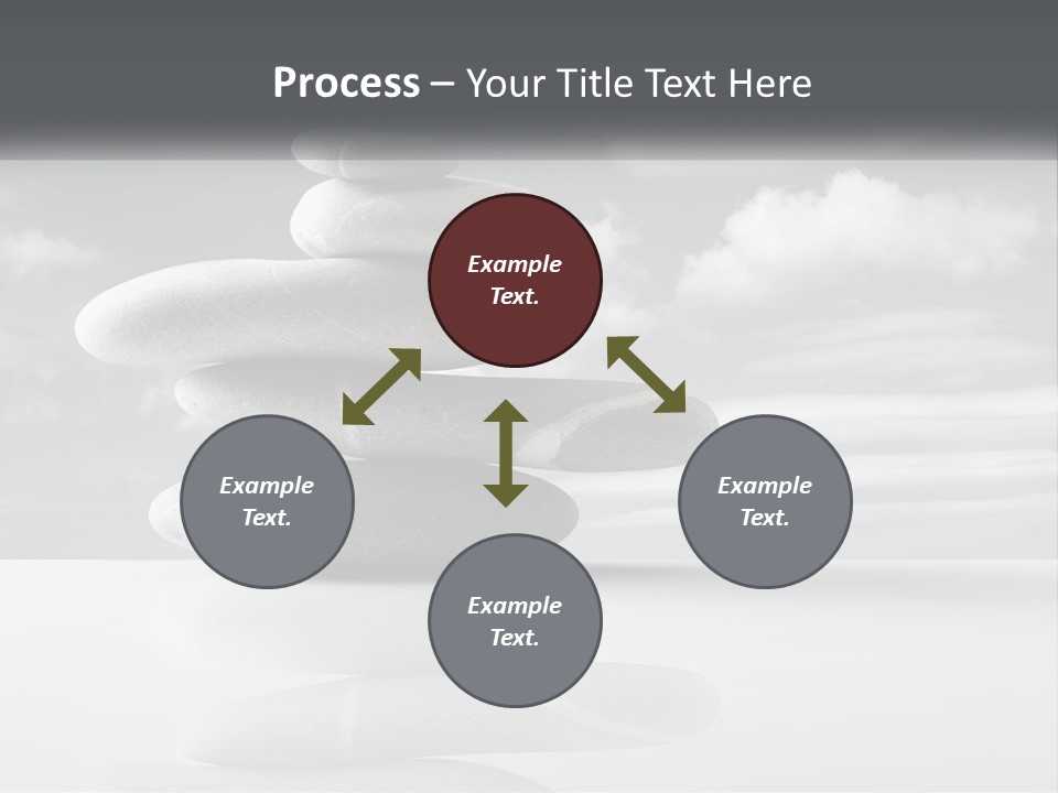 Abstract Purity Sky PowerPoint Template
