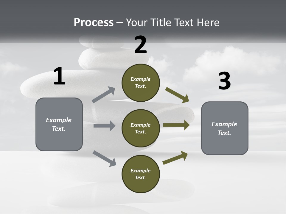Abstract Purity Sky PowerPoint Template