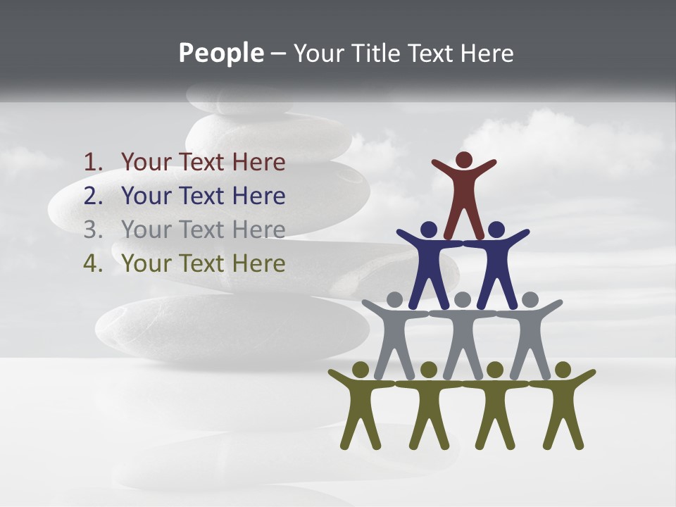 Abstract Purity Sky PowerPoint Template