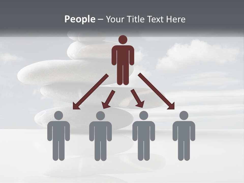 Abstract Purity Sky PowerPoint Template