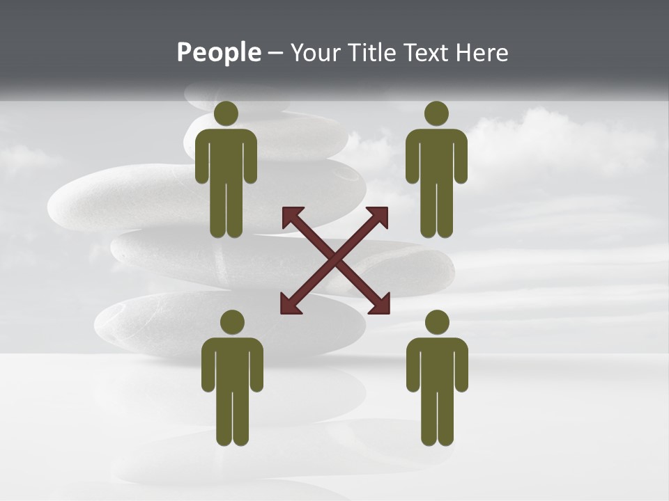 Abstract Purity Sky PowerPoint Template