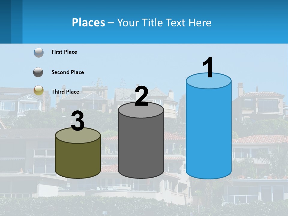 Window Fence Boardwalk PowerPoint Template