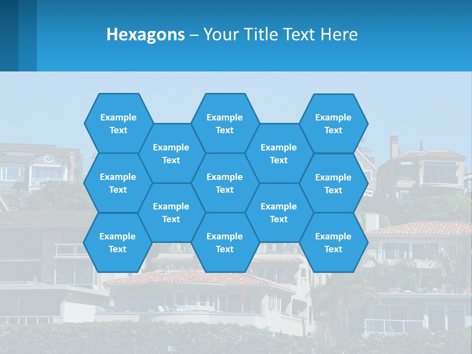 Window Fence Boardwalk PowerPoint Template