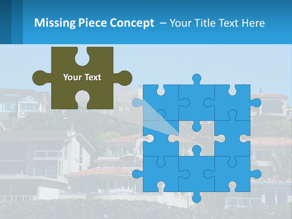 Window Fence Boardwalk PowerPoint Template